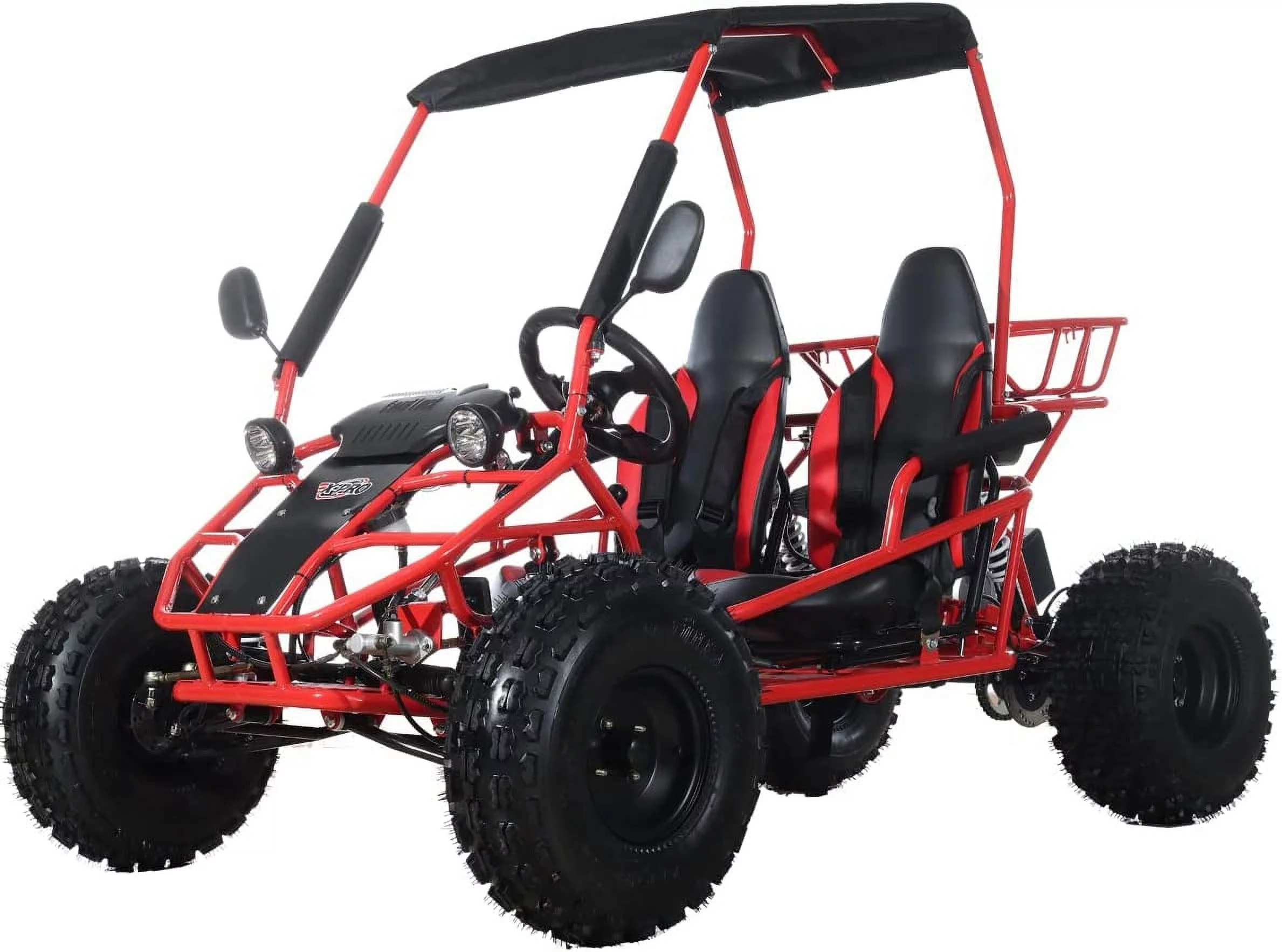 X-Pro Brand New 125cc Gas Powered Go Kart 3 Semi-Automatic Transmission w/Reverse Big 18