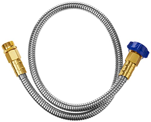 Tardigrade Metal Garden Hose 50 FT, Heavy Duty 304 Stainless Steel Water Hoses, Unmatched Durability, Flexible, No Kink & Tangle, Lightweight, Pet & Rust Proof for Outdoor Lawn Yard