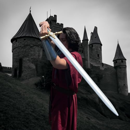 Full Size Medieval Foam Practice Sword for Cosplay LARP Costume Halloween
