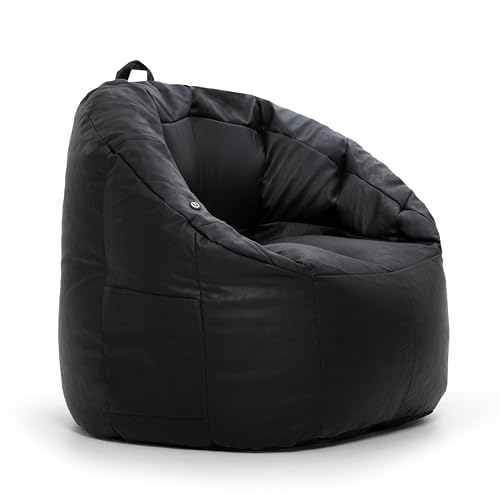 Big Joe Milano Lenox Denim Cobalt Beanbag Chair