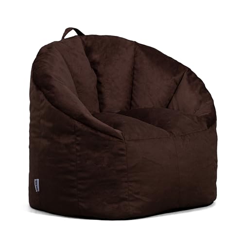 Big Joe Milano Lenox Denim Cobalt Beanbag Chair