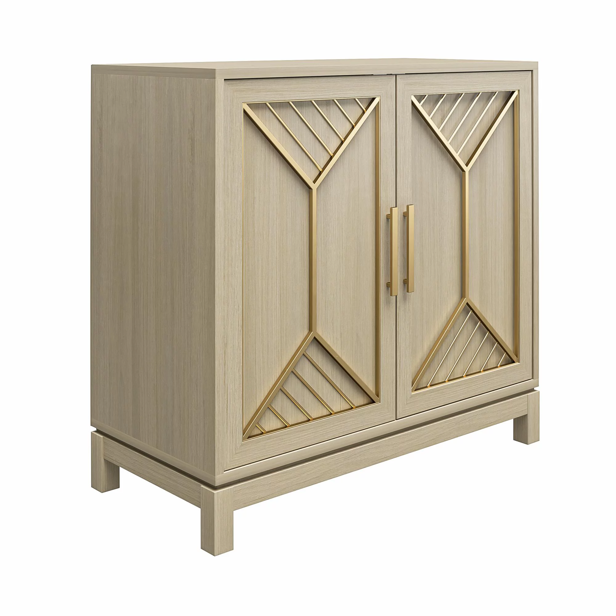 Mr. Kate Neely Accent Cabinet, Pale Oak