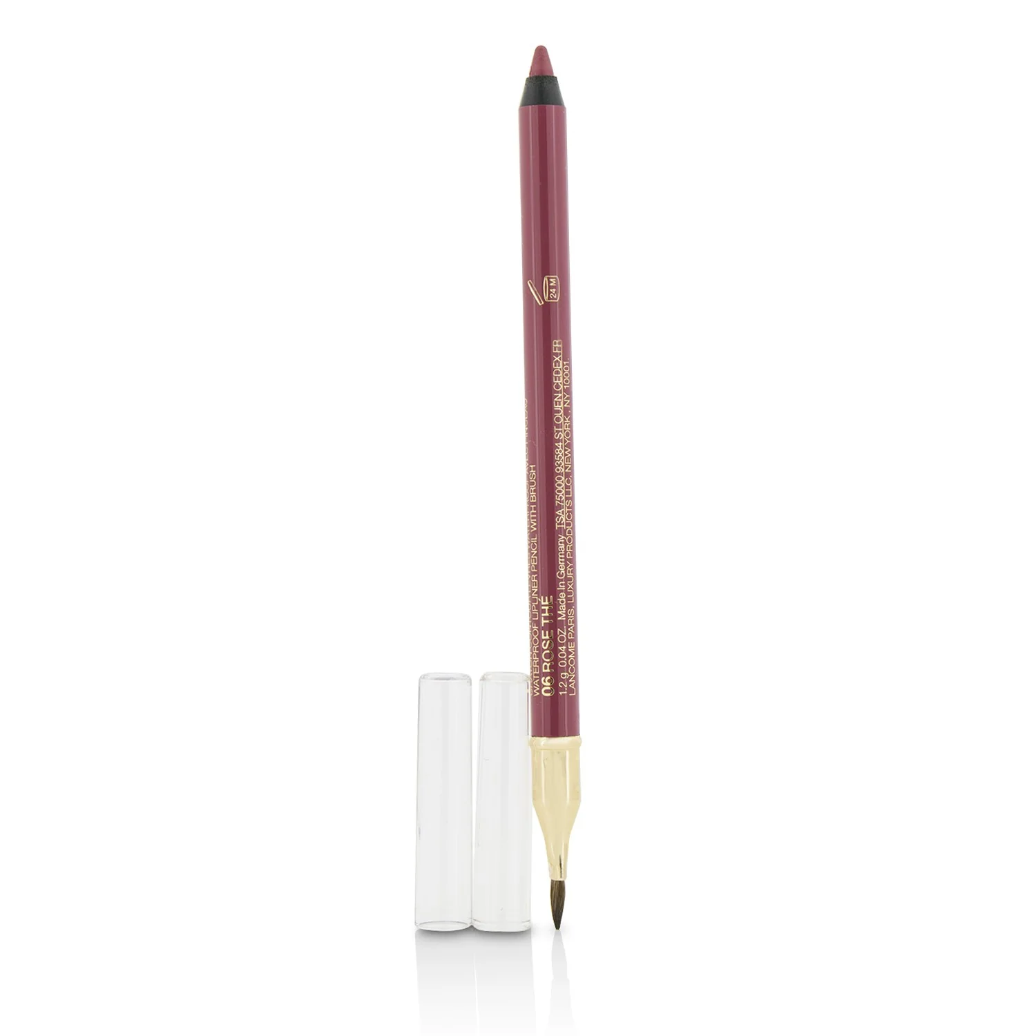 Lancome Le Lip Liner Waterproof Lip Pencil With Brush - #114 Tangerine  1.2g/0.04oz