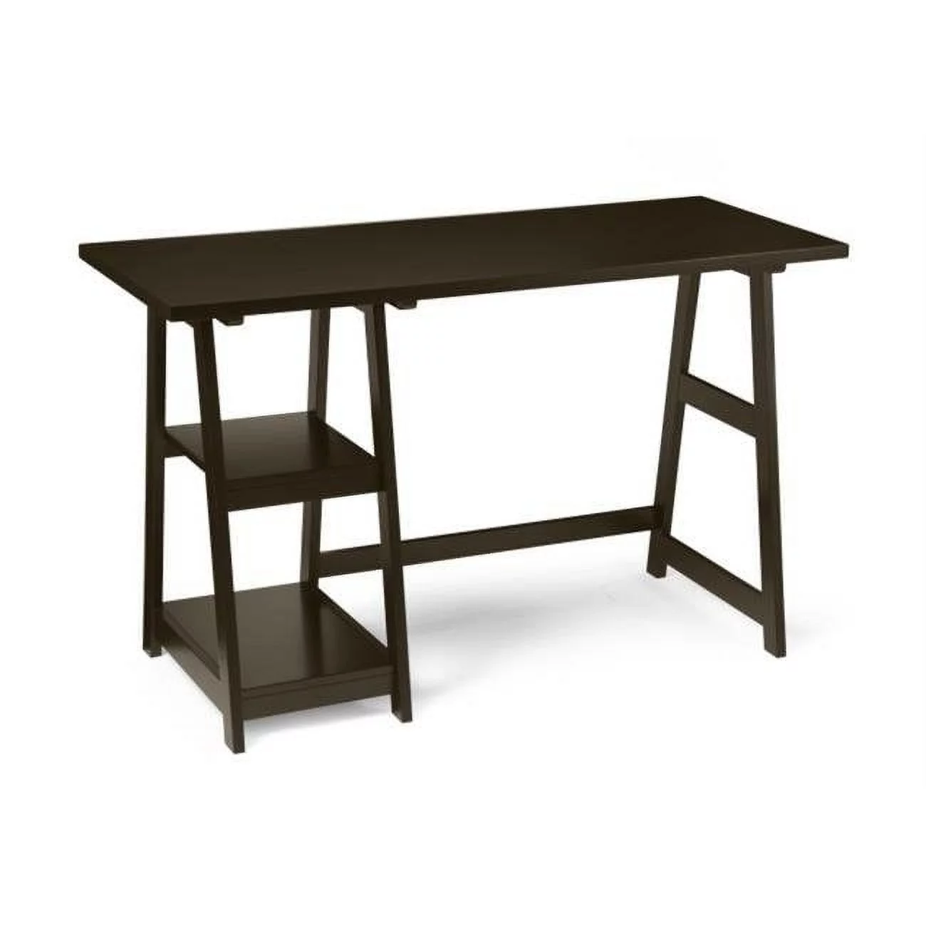Trestle Desk - Espresso
