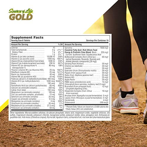 Nature's Plus Source Of Life, Multi-Vitamin & Mineral Supplement, No Iron, 90 Mini-Tablets