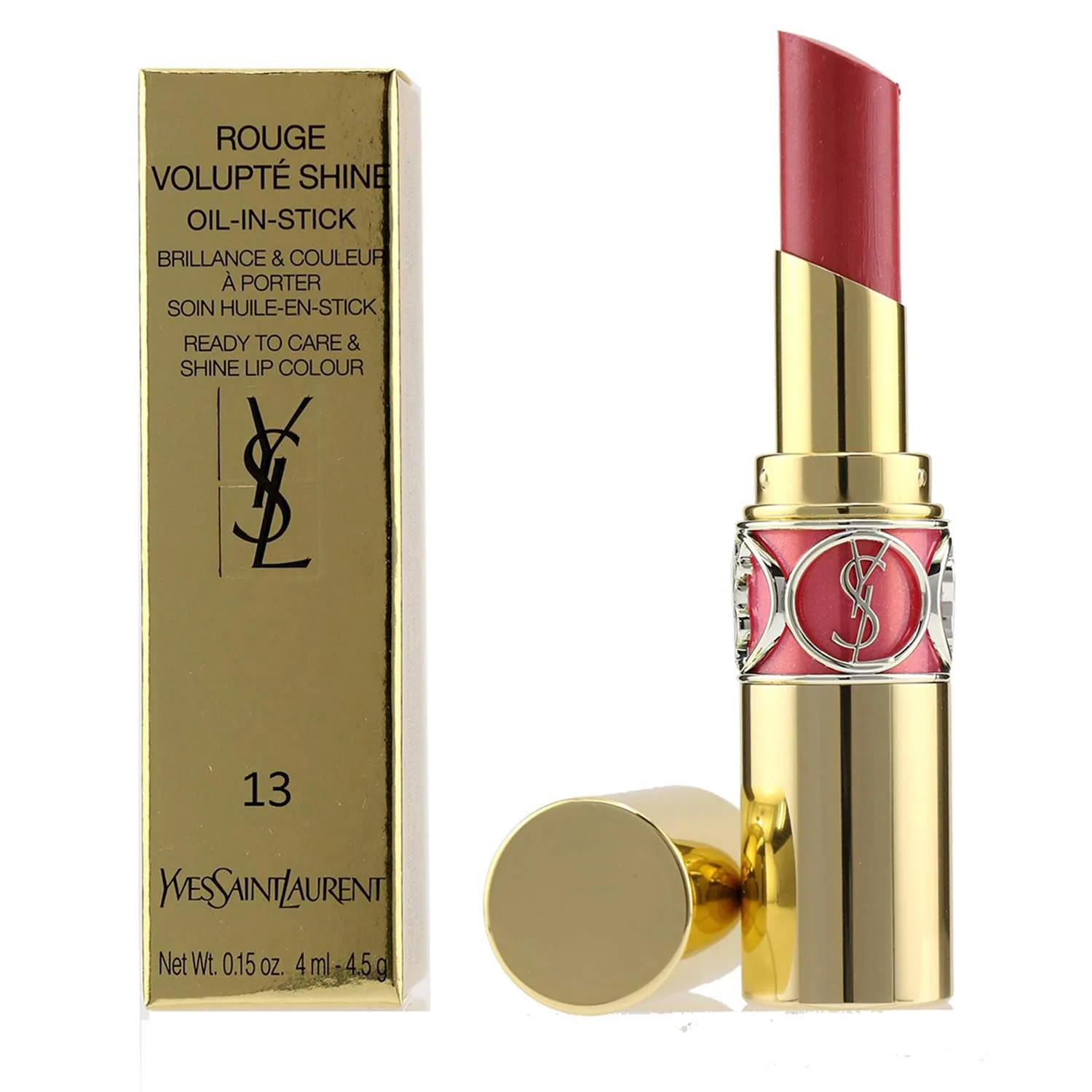 Yves Saint Laurent Rouge Volupte Shine - # 86 Mauve Cuir  3.2g/0.11oz