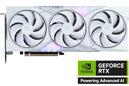MSI Gaming RTX 5060 Ti 16G Gaming Trio OC White Graphics Card (16GB GDDR7, 128-bit, Extreme Performance: TBA MHz, DisplayPort x 3 2.1a, HDMI 2.1b, NVIDIA Blackwell Architecture)