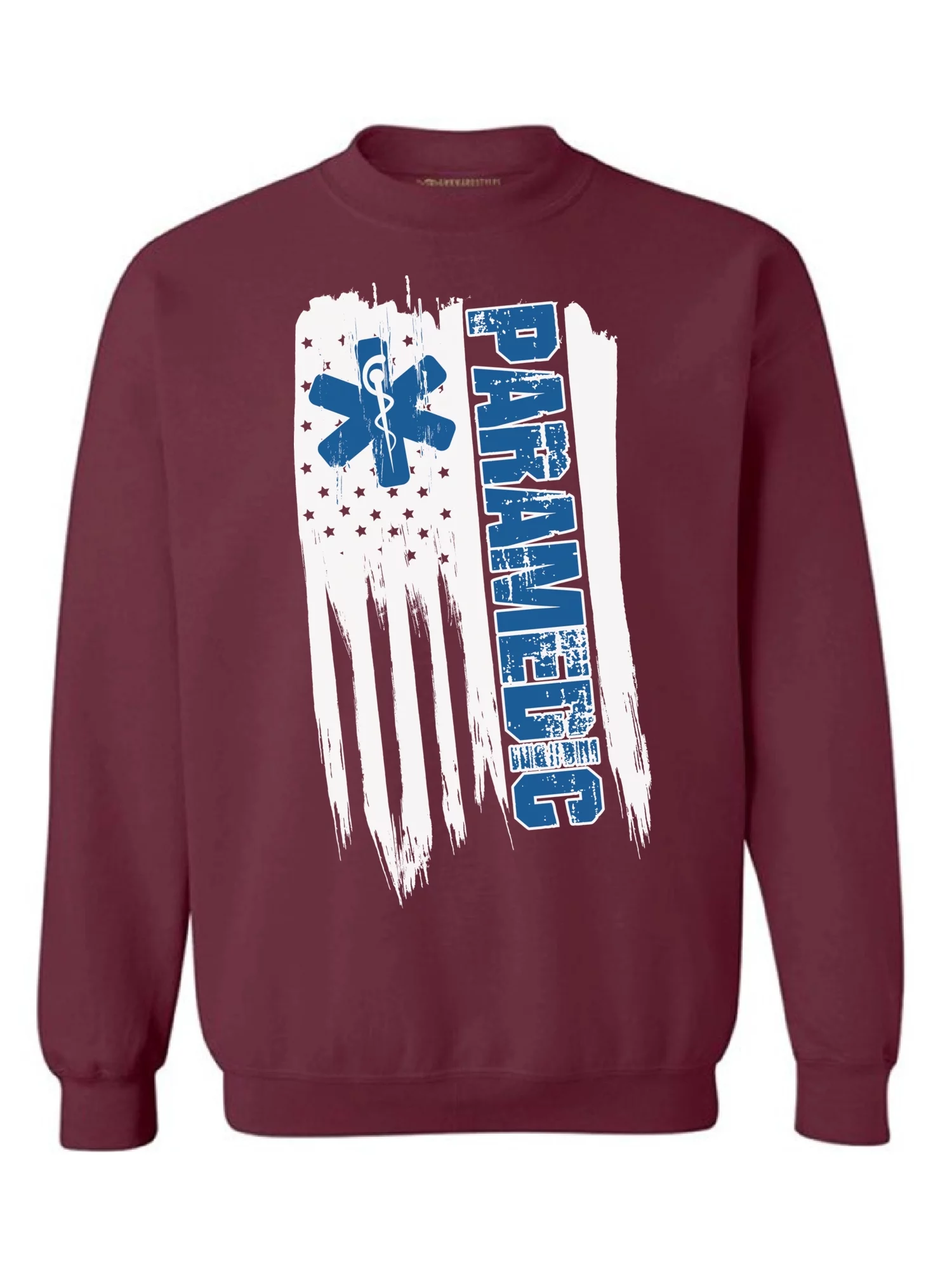 Awkward Styles American Flag Paramedic Crewneck Proud American Vintage USA Medical Men Women Sweater Love USA USA Paramedic Sweatshirt for Men 4th of July Party USA Paramedic Sweatshirt for Women