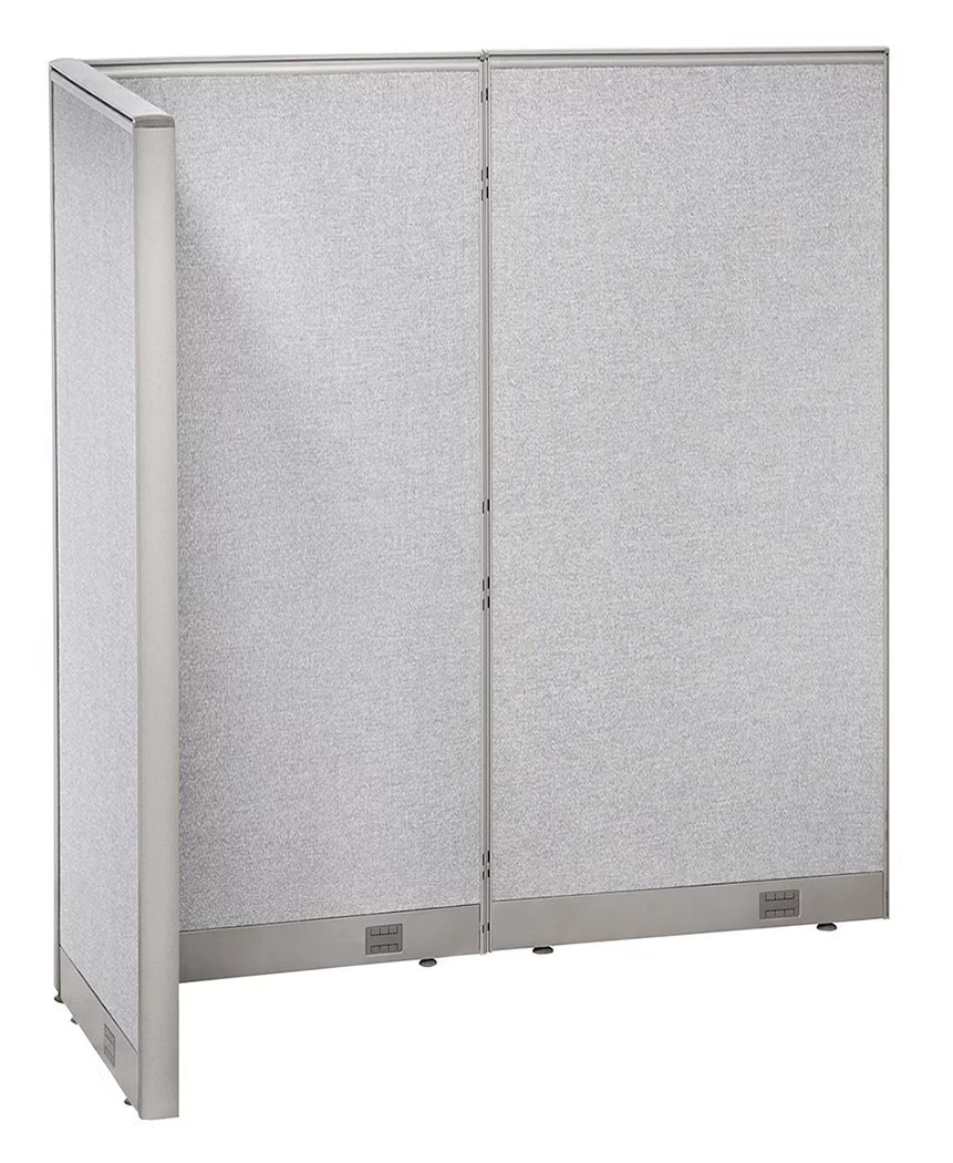 GOF L-Shaped Freestanding Office Partition 36D x 60W x 72H / Office, Room Divider