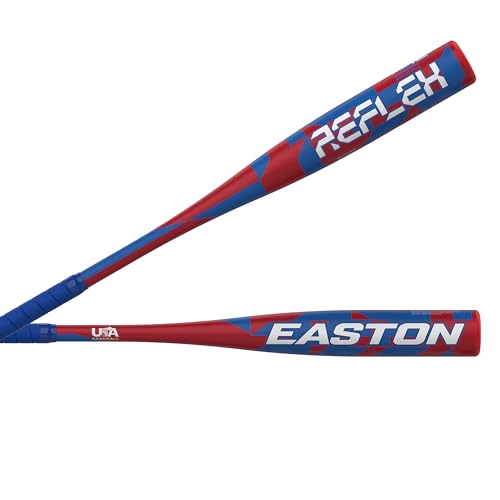 Easton | Reflex Baseball Bat | USA Baseball | -12 Drop | Big Barrel | 1 Pc. Alloy
