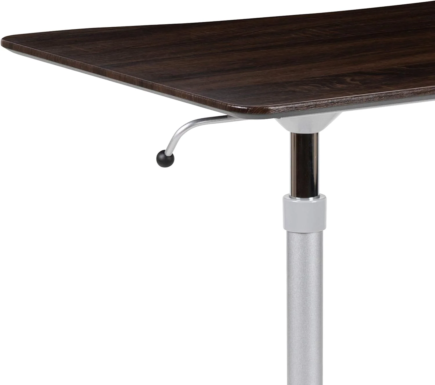 Stand-Up Wood Grain Ergonomic Computer Desk - Standing Desk