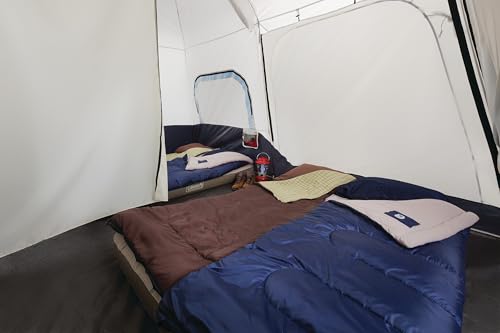 Coleman Instant Tent with 1-Minute Setup, 4/6/8/10 Person Tent with Pre-Attached Poles, Air Vent, & Carry Bag