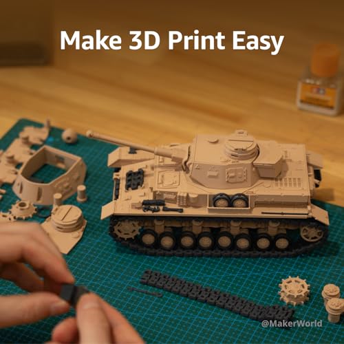 Bambu Lab A1 Mini 3D Printer, Support Multi-Color 3D Printing, Set Up in 20 Mins, High Speed & Precision, Full-Auto Calibration & Active Flow Rate Compensation, ≤48 dB Quiet FDM 3D Printers