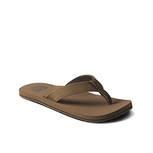 REEF Twinpin Men's Beach Flip Flop, Soft Cushion Footbed, Water Friendly