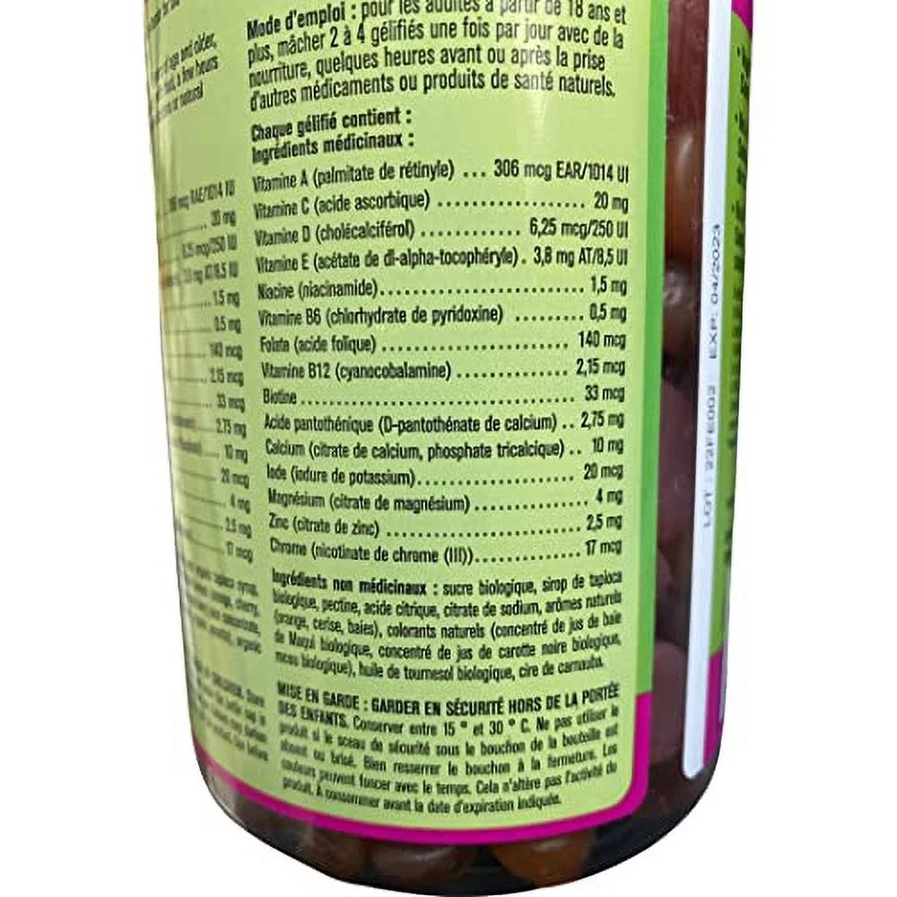 Kirkland Signature Adult Multi-Vitamin Gummies, 250 Gummies