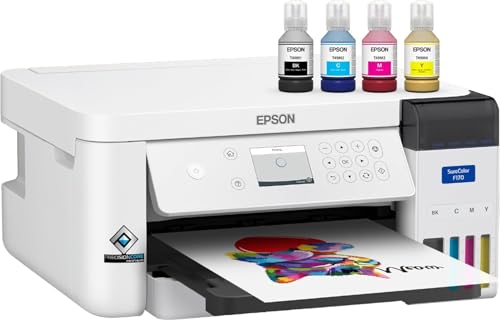 Epson SureColor F170 Dye-Sublimation Printer. Includes Full Set of Ink, User Guide, & AC Power Cable SCF170