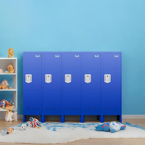 Metal Cabinet Home Office Storage,Lockers,Lockable Employees Metal Locker with Door,54