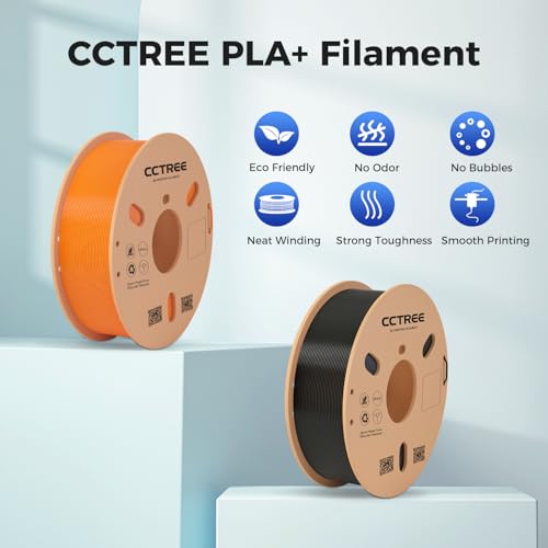 3D Printer Filament, PLA 3D Printing Filament 1.75mm, Dimensional Accuracy +/- 0.02mm, 1kg Spool(2.2lbs) Fits Most FDM 3D Printers, Green