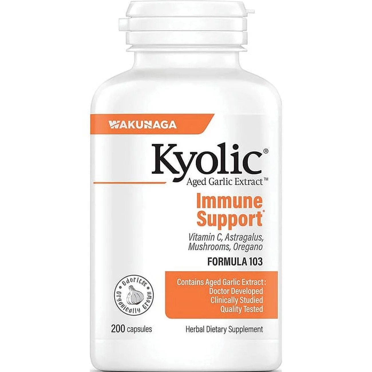 Formula 103 - Immune by Kyolic 200 Capsules