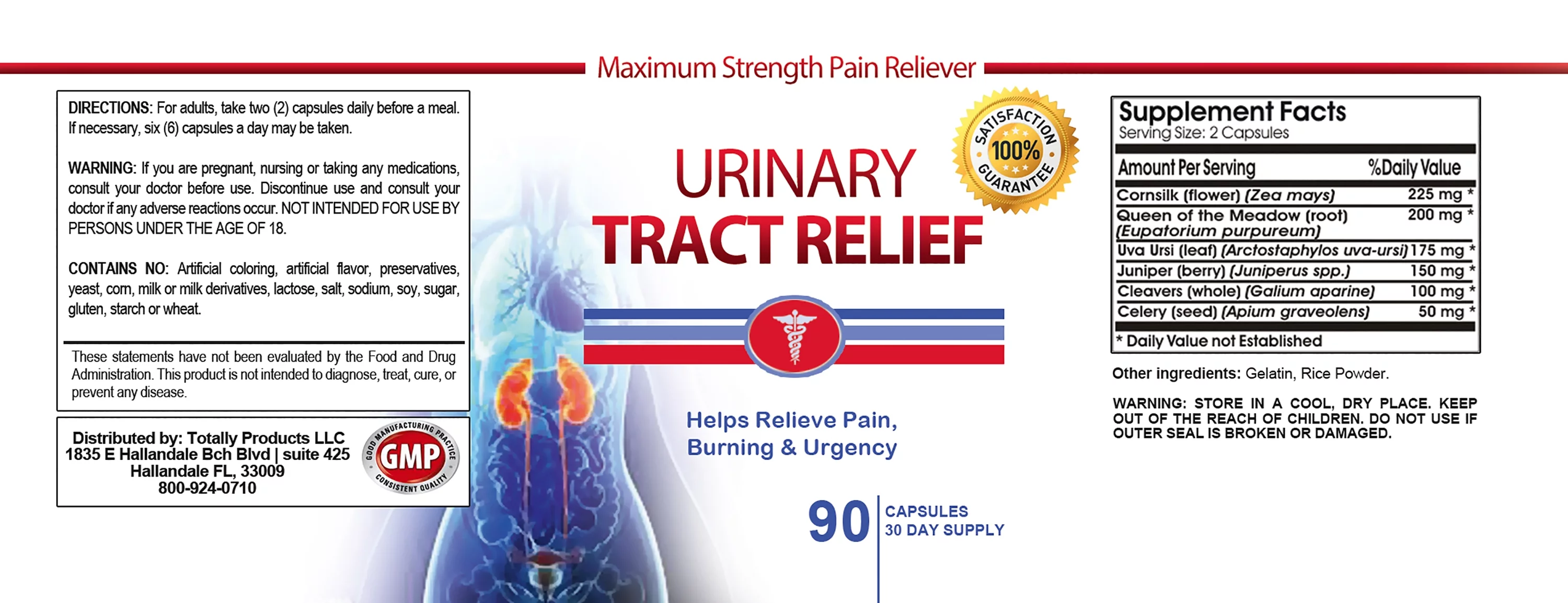 Urinary Tract Relief (90 capsules)