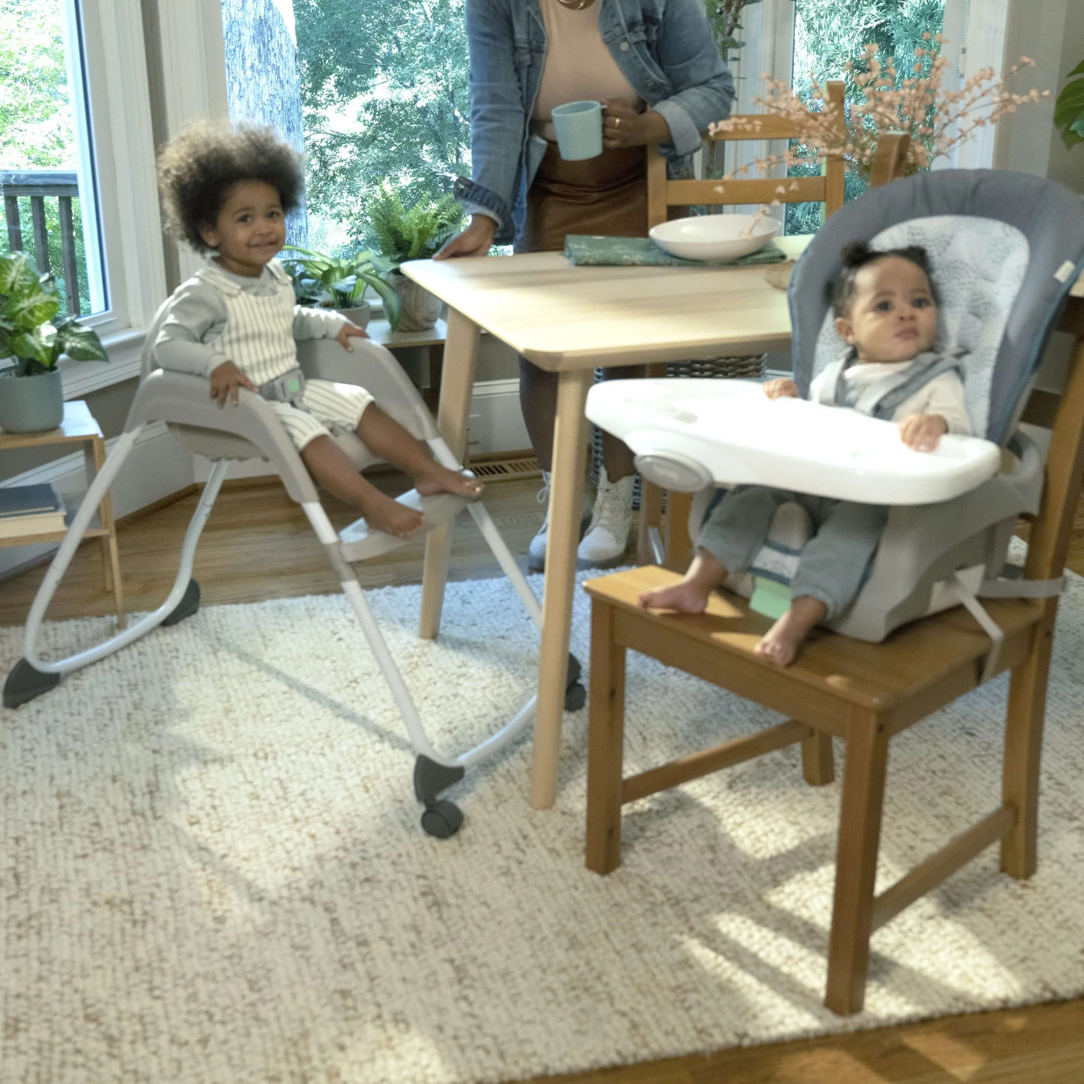 Ingenuity Full Course 6-in-1 High Chair – Unisex, Age Up to 5 Years – Astro