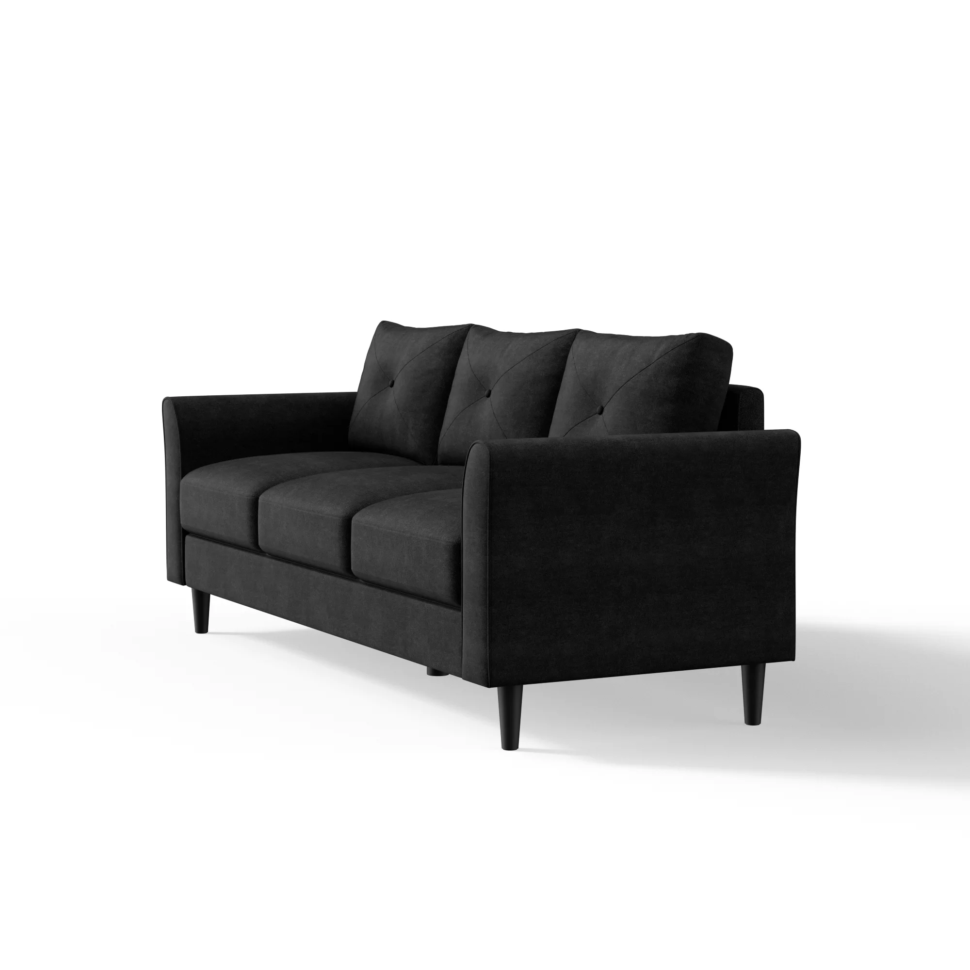 Zinus Hayes Sofa Couch, Black
