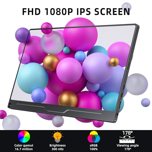 UPERFECT Portable Monitor, 15.6