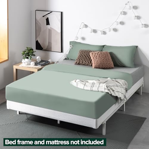ZINUS 5 Inch Metal Smart Box Spring with Quick Assembly, Mattress Foundation, Strong Metal Frame, Easy Assembly, Queen