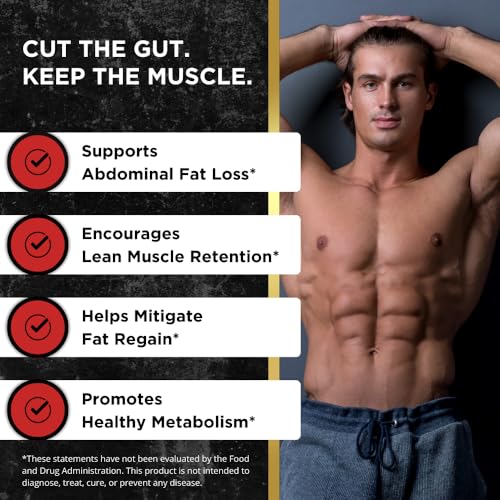 UNALTERED Belly Fat Burner for Men - Natural Weight Loss Pills to Support Reduced Body Fat, Preservation of Lean Muscle Mass, and a Healthy Metabolism - CLA Dietary Supplement - 90 Softgel Capsules