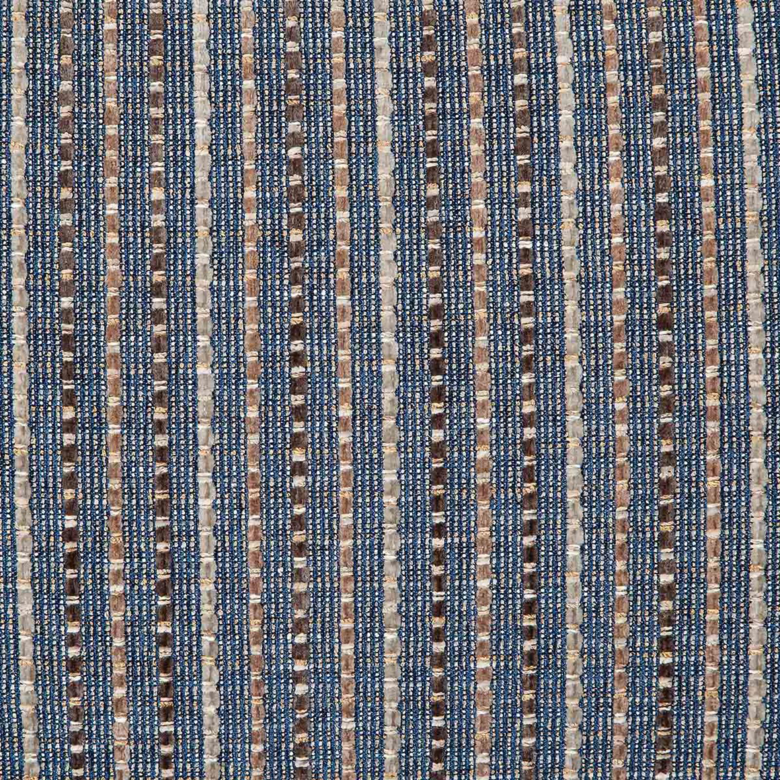 American Furniture Classics 8-03M-S260 Nostalgia Chair in Blue Striped Fabric