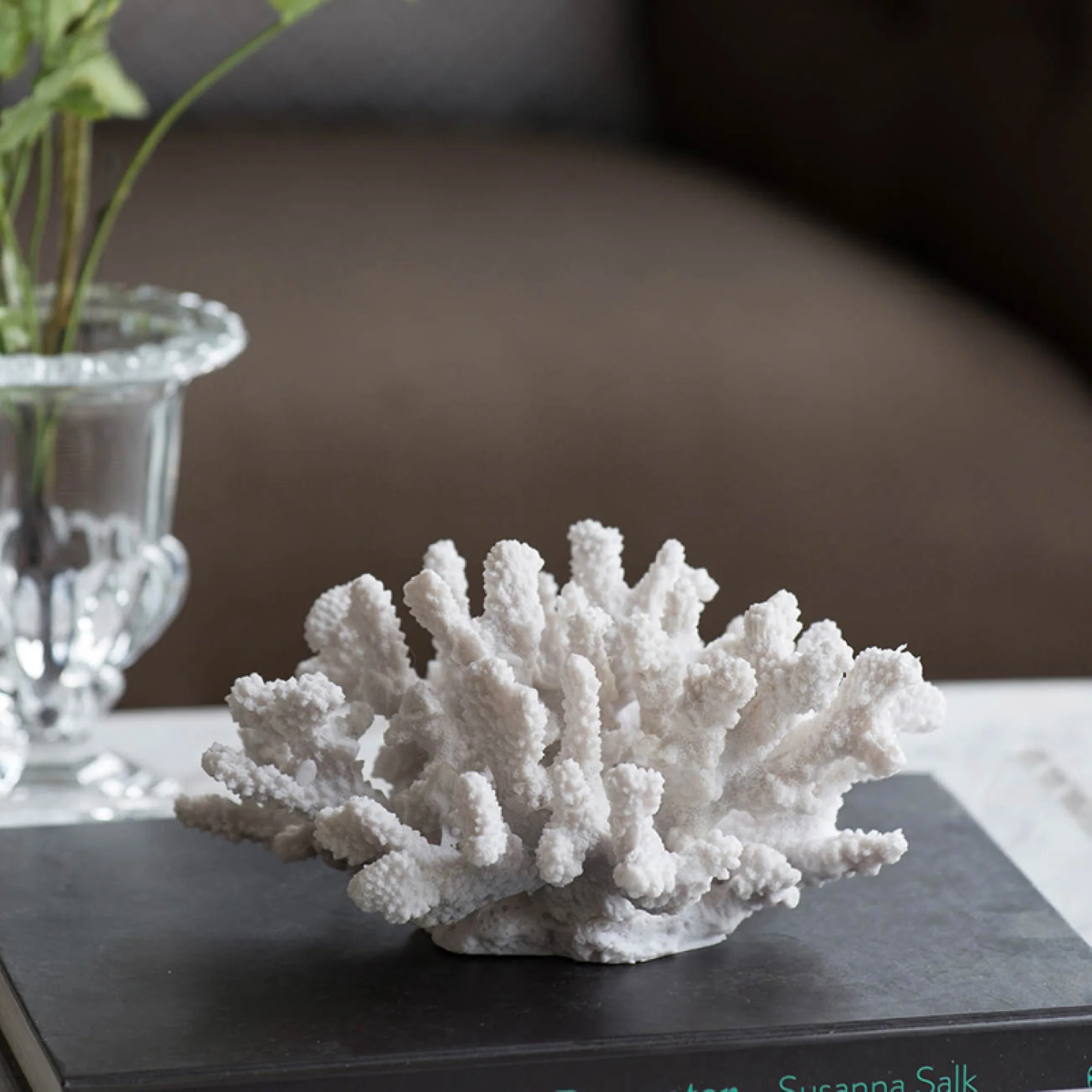 CC Home Furnishings Faux Coral Sculpture - 8.25