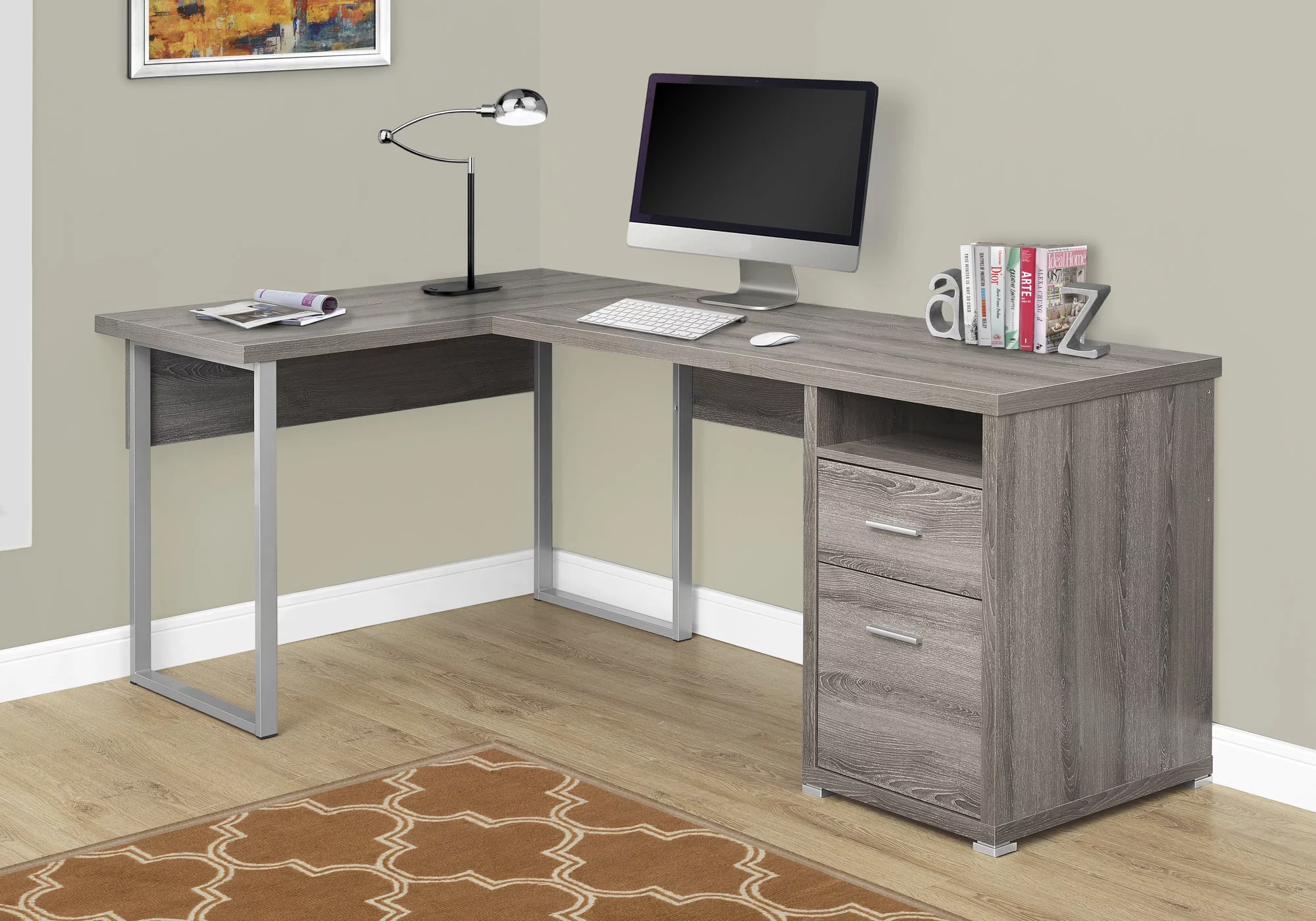 Monarch Specialties Computer Desk, Home Office, Corner, 80