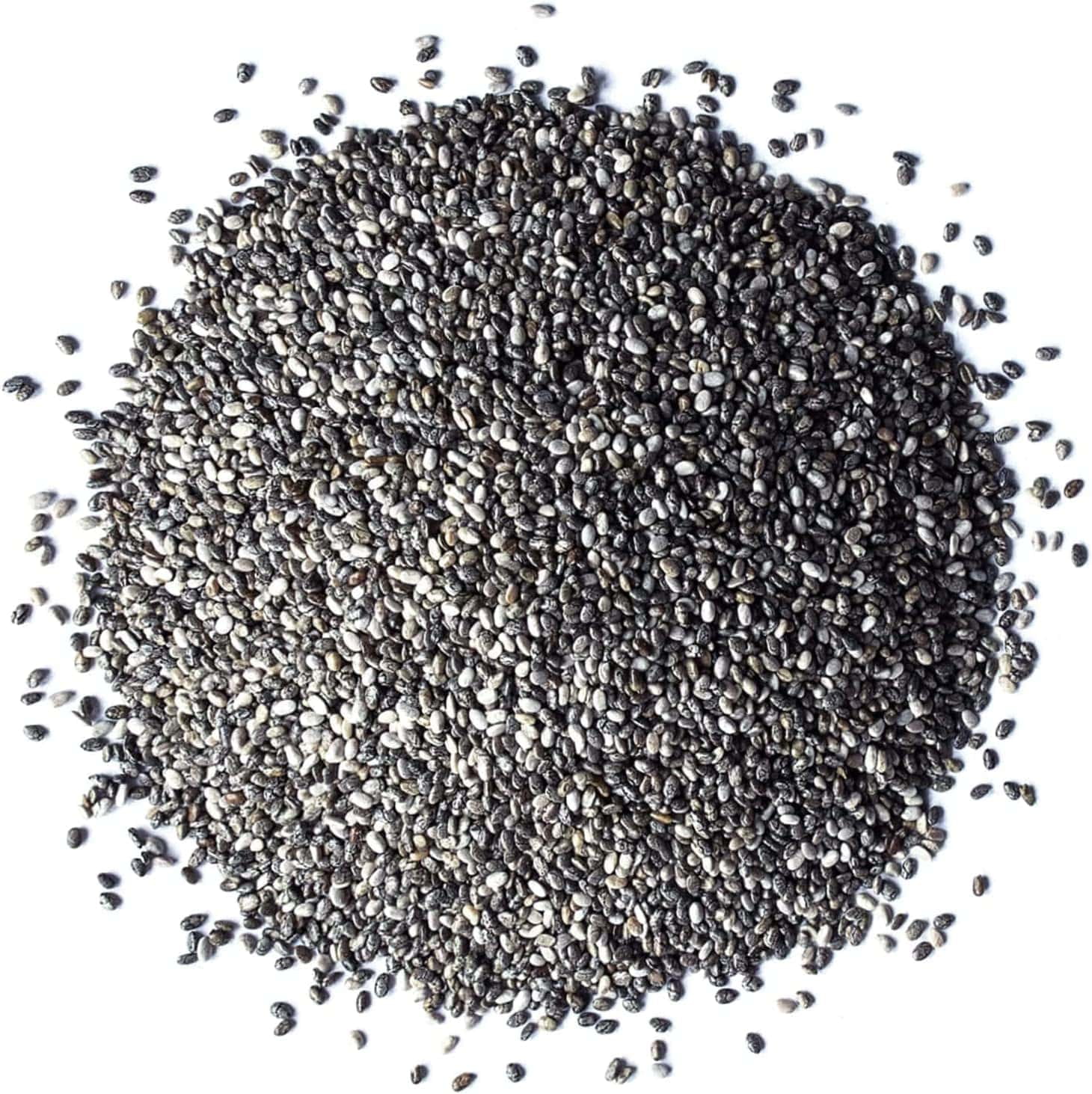 Black Chia Seeds, 5 Pounds — Kosher, Sproutable, Raw, Vegan — by Food to Live