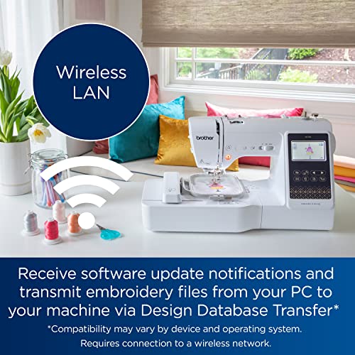 Brother SE700 Sewing and Embroidery Machine, Wireless LAN Connected, 135 Built-in Designs, 103 Built-in Stitches, Computerized, 4