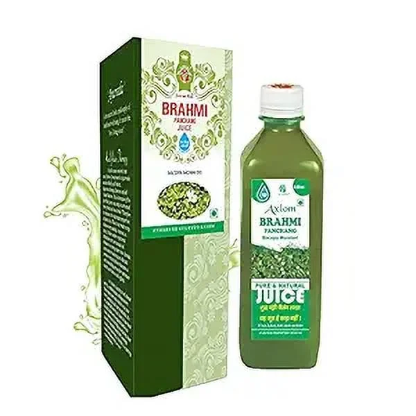 Axiom Brahmi Panchang Juice 500 ml pack of 2 | Ayurvedic Juice | WHO-GLP,GMP,ISO Certified Product