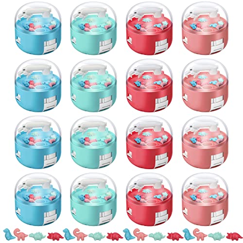 Meanplan Mini Claw Dinosaur Machine Toys Machine Prizes for Kids Figures Arcade Grabber Game Christmas Birthday Gifts Party Favor for Boys Girls(24 Pcs, Dinosaur Style)