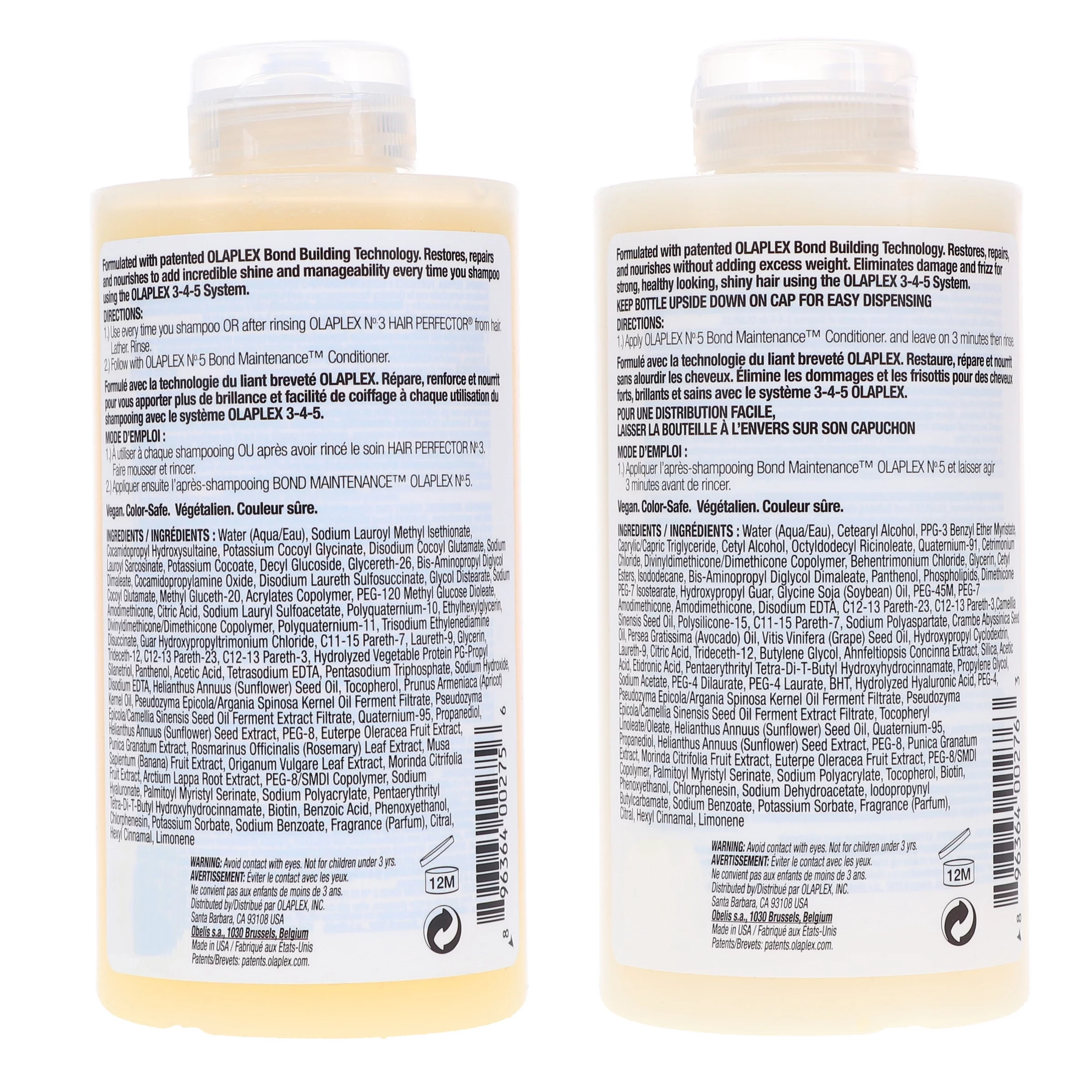 Olaplex No.4 Bond Maintenance Shampoo 8.5 oz & No.5 Conditioner 8.5 oz Combo Pack