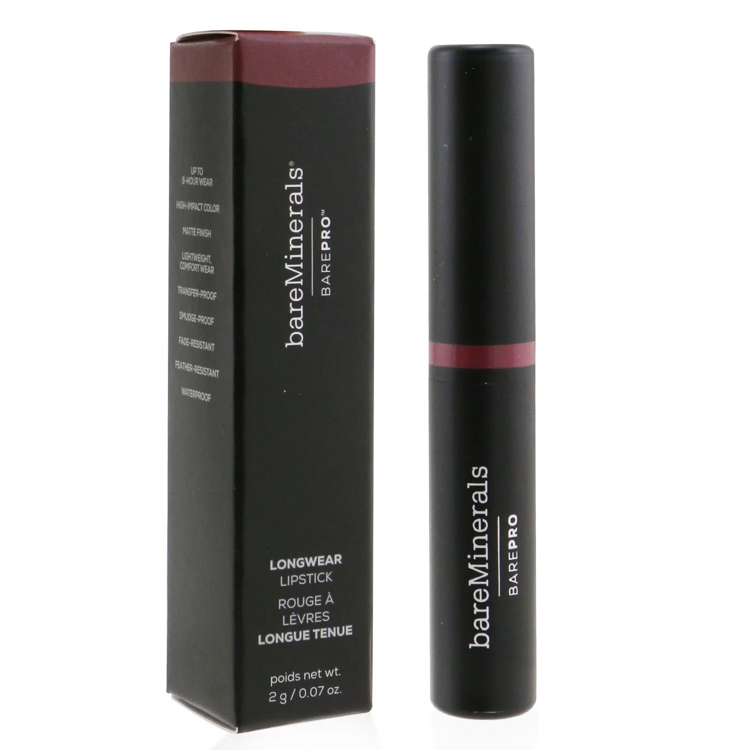 BareMinerals BarePro Longwear Lipstick - # Petal  2g/0.07oz