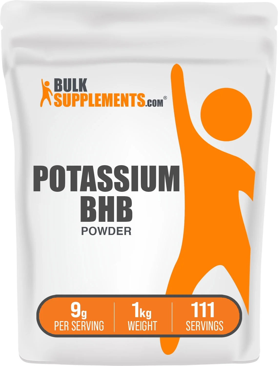 BulkSupplements.com Potassium BHB Powder, 9g - Electrolytes Supplement - BHB Supplement (1kg - 111 Servings)