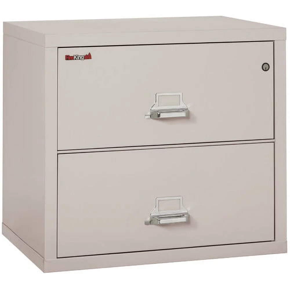FireKing Fireproof 2 Drawer Lateral Filing Cabinet