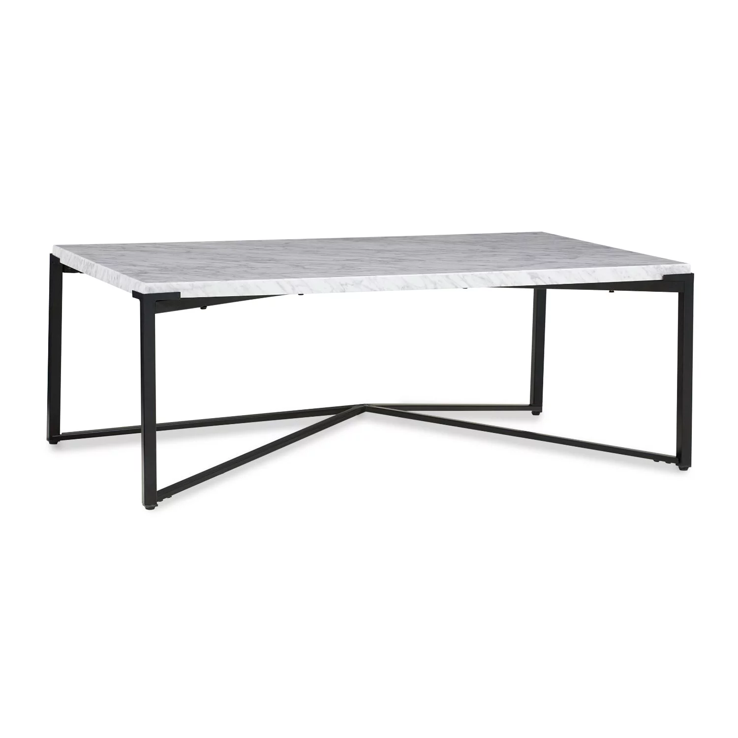 Modus Furniture Saxon Coffee Table in Matte Black