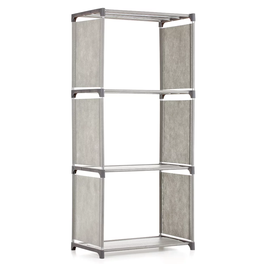 4-Shelf Bookcase Book Shelves Bookshelf Storage Bin Books Display Shelving Unit Organizer