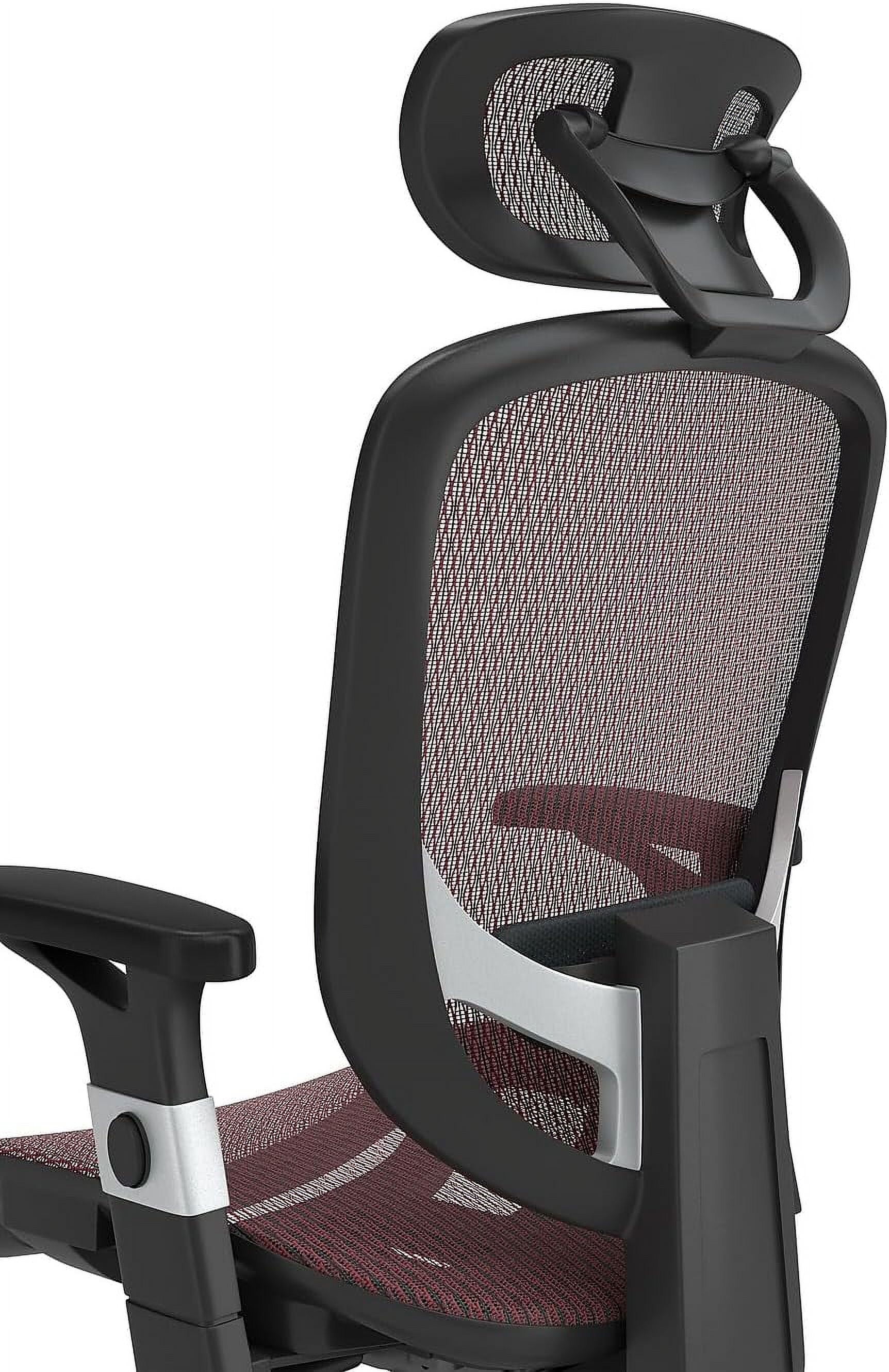 2257054 Mesh Computer And Desk Chair, Red
