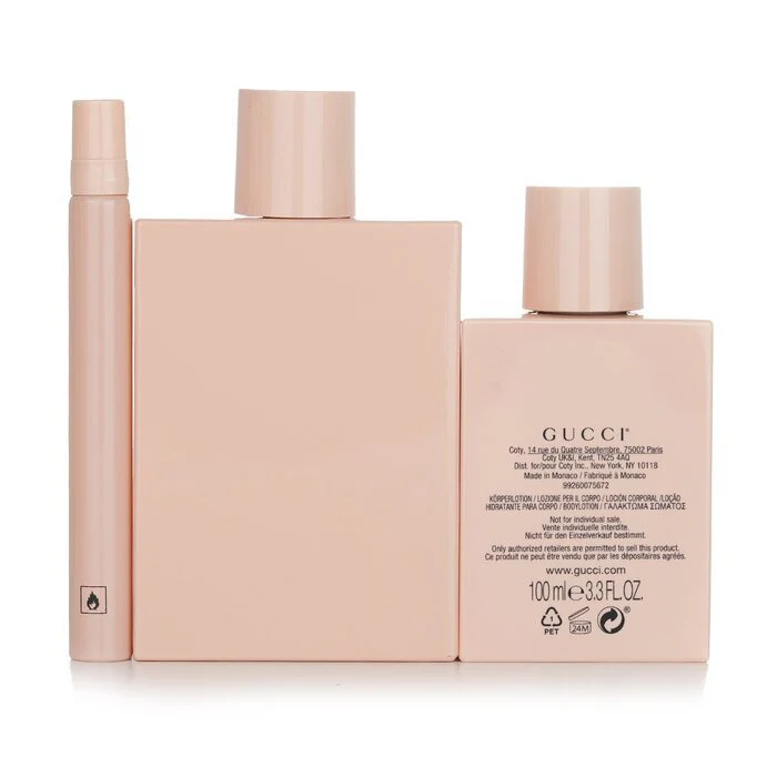 Gucci Bloom Eau De Parfum Coffret 3pcs