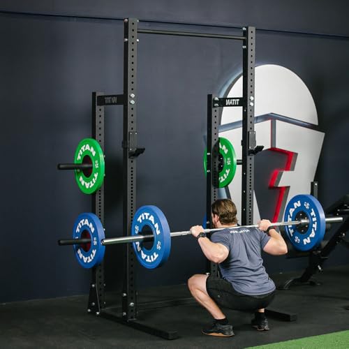 Titan Fitness X-3 Series Half Rack Conversion Kit for X-3 Series Tall or Short Squat Stand, 1,000 LB Capacity