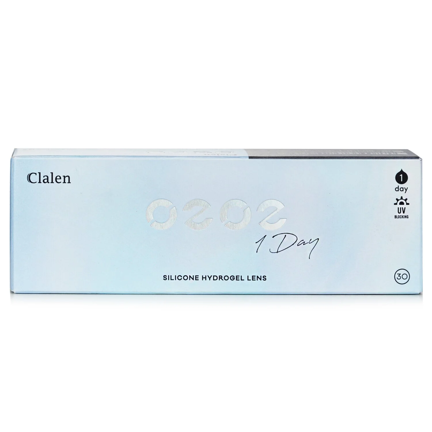 Clalen O2O2 Daily Clear -4.00  5pcs x 1 strip
