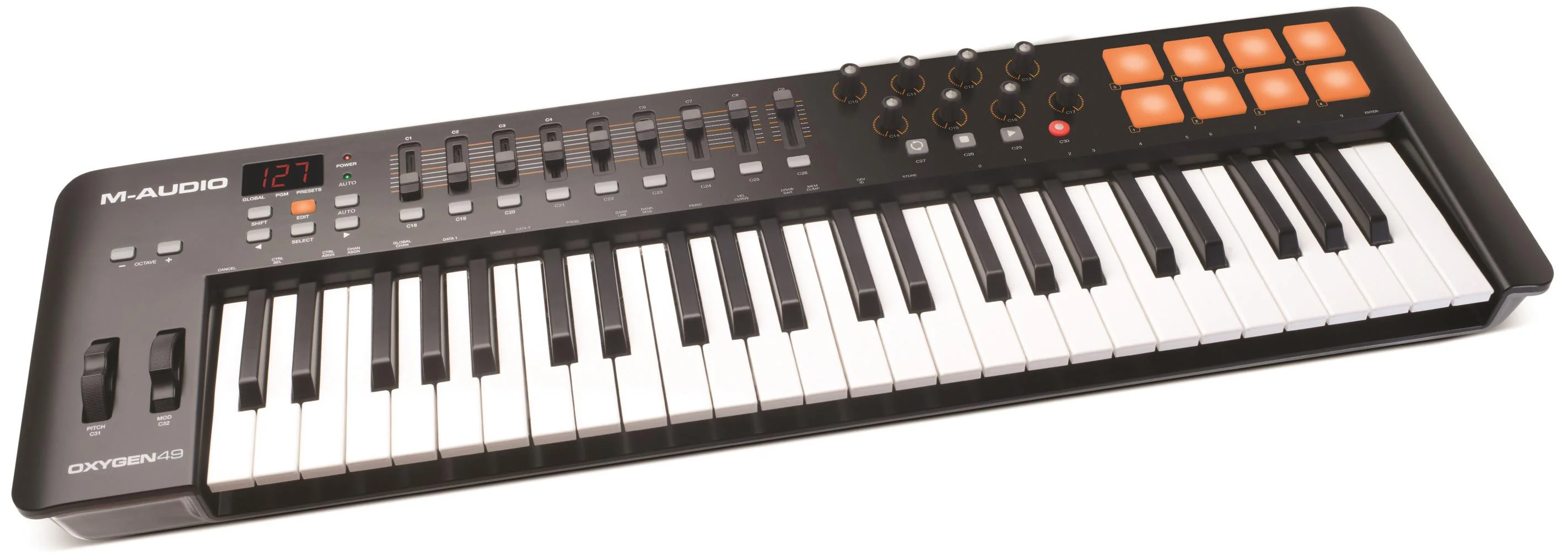 M-Audio Oxygen 49 MK IV 49-Key USB MIDI Keyboard Controller MKIV MK4