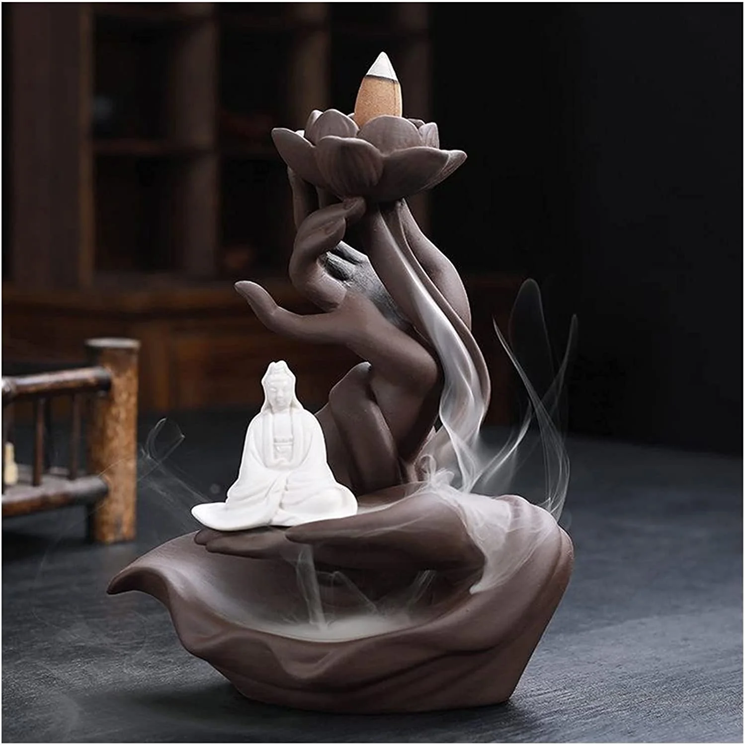 Burner Booda - Buddha Hand Backflow Incense Burner
