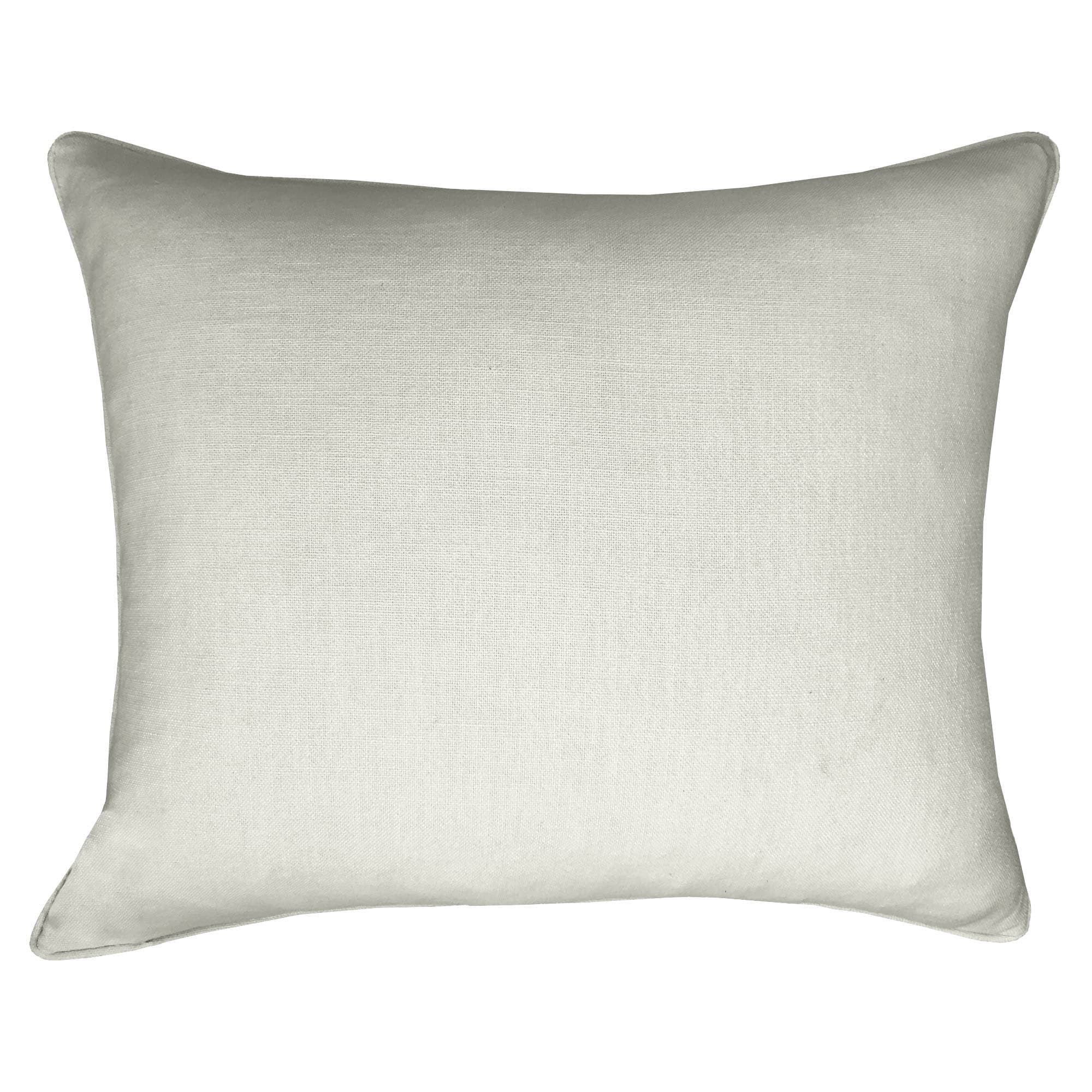 Rodeo Home  Brandis Jacquard Velvet on Linen Look Rectangular Pillow Ebony