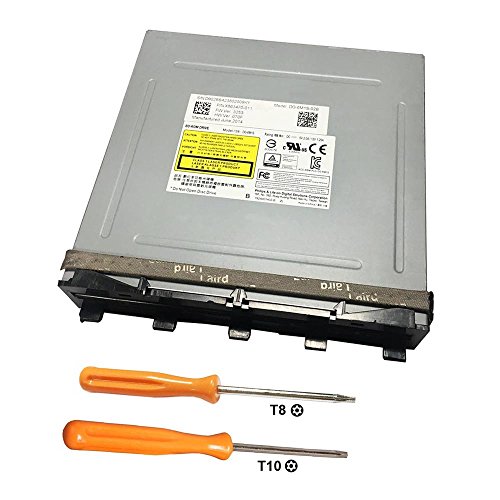 for Philips Lite-on DG-6M1S DG-6M2S Blu-ray Disc DVD Drive Replacement for Microsoft Xbox One Console with T8 T10 Opening Tool